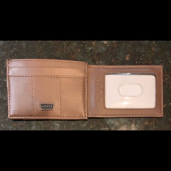 Levi’s Mens Small Magnetic Wallet, Brown, Brown Not Tan, NWOT, Never Used - Picture 11 of 11